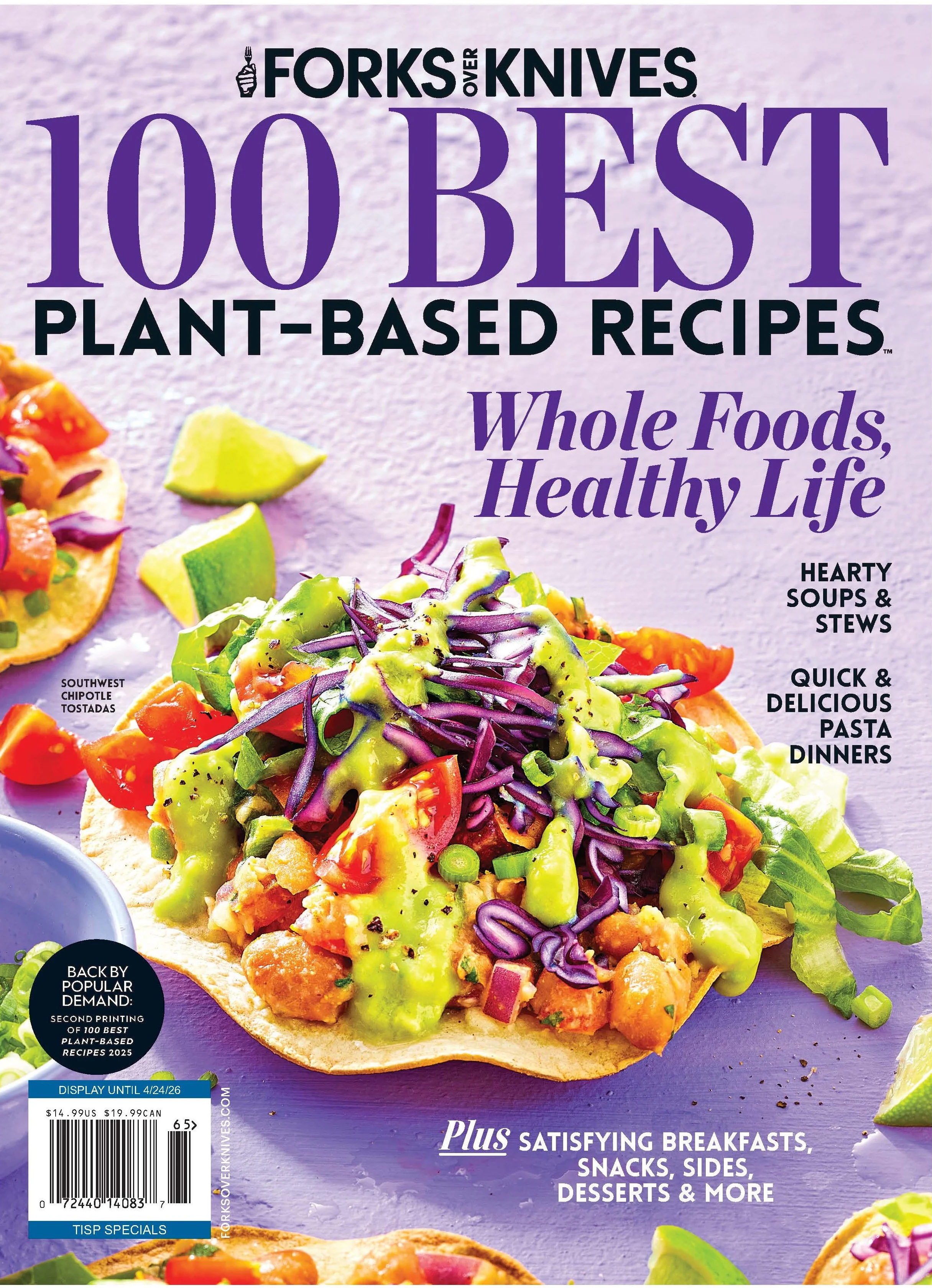 2026 100 Best Forks Over Knives Reprint Special Issue Magazine